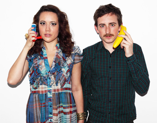 telephoned